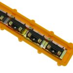 Caja de 2+2+2+2 pulsadores momentáneos y 2 conmutador y parada de emergencia de la serie COB - TG08400 - 05