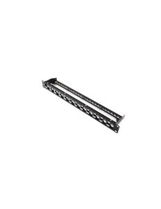 Patch panel rack 1U vacio 24 puertos UTP Lapara Networking