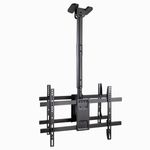 Soporte de techo para 2 pantallas planas de 43" a 86" 100 Kg hasta VESA 600x400 - TQ29700 - 01
