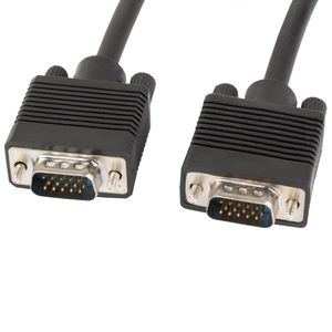 Cable VGA macho a macho 5 m negro de Lanberg CA-VGAC-10CC-0050-B