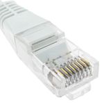 Cable de red ethernet Cat. 5e UTP de 0,5 m de color blanco - RY00200 - 02