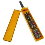 Caja de 2+2+2 pulsadores momentáneos de la serie COB 70x65x315mm - TG08600 - 02
