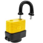 Candado de seguridad acero con protección exterior IP44 30mm arco 62mm - LK03300 - 04