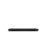 Panel cepillo pasacables con retenedor rack 19"; Lapara Networking - LA-00030302 - 04