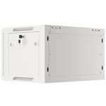 Armario Rack mural 19" 6U F450 600x450x379mm pared desmontado DIY blanco Lanberg - WK31600 - 04
