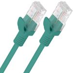 Cable de red ethernet Cat. 6 UTP de 0,25 m de color verde PCU6-10CC-0025-G - RJ12100 - 05