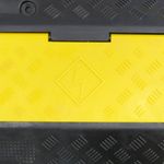 Pasacables de suelo para protección de cables eléctricos de 2 vías 98x44cm negro - BT01200 - 06