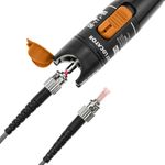 Emisor localizador de fallos para fibra óptica SM MM 10mW 650nm hasta 10km - CT06300 - 07