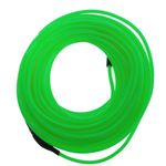 Cable electroluminiscente verde fuerte de 2.3mm en bobina 10m conectada a 220VAC - NW02700 - 07