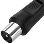 Cable Coaxial Antena TV 75 Ohms (5.0m/Negro) - TT07600 - 07