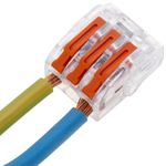 Bloque conector de empalme de 3 tomas para cable 2,5mm (5 Pack) - TB10500 - 02