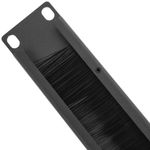 Panel pasacables guíacables para armario rack 19" 1U con cepillo para gestión de cables - RV01200 - 09