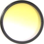 Filtro de fotografía color gradual amarillo para objetivo de 72 mm - EG07600 - 01