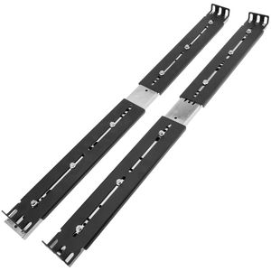 Guías laterales telescópicas de 600 mm extensibles para caja rack 19" IPC