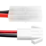 Cable adaptador compatible con Tamiya macho a MiniTamiya macho cruzado de 200mm - TY02500 - 02