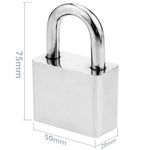 Candado de seguridad acero 50mm 2-pack - YZ02600 - 02