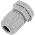 Prensaestopas de poliamida M12x1.5/8 gris claro - ES12100 - 01