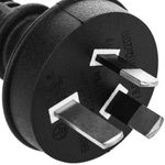Cable eléctrico AU AS/NZS-3112-1 a IEC-60320-C13 de 1.8m negro - CL07700 - 02