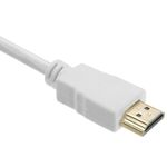 Cable HDMI 2.0 con conector tipo A macho a conector tipo A macho Ultra HD 4K de 3m blanco - HI03300 - 02