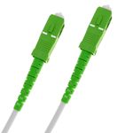 Cable de fibra óptica SC/APC a SC/APC monomodo SMF SX OS2 simplex 9/125 blindado de 3 metros - FK18400 - 04