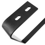 Pies rectangulares para mesita y banqueta. Patas en acero negro 480 x 45 x 420 mm 2-pack - IP02300 - 07