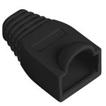 Cubierta de goma Lanberg para conector RJ45 de color negro Pack de 100uds - RP15600 - 01