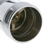 Válvula de desagüe 9cm. Tapón para lavabo y baño universal G1-1/4 cromado redondeado - KS10400 - 05