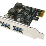 Tarjeta PCIe a SuperSpeed USB 3.0 con 2 puertos externos - UU00900 - 05