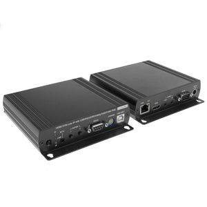 Extensor de HDMI AUDIO USB RS232 IR por cable UTP Cat.5e y Cat.6