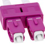 Cable de fibra óptica de ST a SC multimodo (MM) Duplex OM4 de 1m - FP05200 - 02