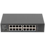 Rack 19" Switch 10/100/1000 Mbps de 16 Puertos Lanberg - RH17300 - 02