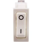 Interruptor basculante blanco SPST 2 pin - TG10500 - 02