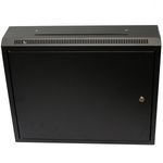 Armario rack mural 19'' 9U 600x150x505mm pared con puerta metálica SOHORack - WK00700 - 02