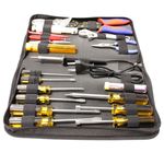 Estuche de herramientas varias de 20 piezas modelo GTK-050B con soldador - TK00400 - 03
