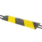 Pasacables de suelo para protección de cables eléctricos 2 vías 99x30cm y reductor de velocidad - BT03400 - 04
