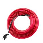 Cable electroluminiscente rosa de 2.3mm en bobina 5m con pilas - NW00600 - 07
