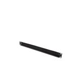 Panel cepillo pasacables abierto rack 19"; Lapara Networking - LA-00030301 - 01