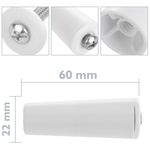 Tope de persiana de 60mm en color blanco - BS23500 - 02