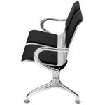 Bancada para sala de espera con sillas ergonómicas acolchadas de 2 plazas - WC04200 - 02