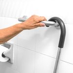 Barra de sujeción para bañera/ducha de latón cromado - KS13100 - 03