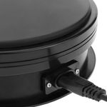 Base giratoria eléctrica de 15 cm. Plataforma rotatoria de color negro - SR00200 - 06