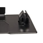 Panel ciego de 1U para armario rack 19" Tapa metal negra a presión - RM07500 - 03