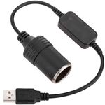 Inversor conversor de USB 5v a mechero de coche 12v - US07200 - 03