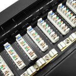 Patch panel 10" para armario rack 12 puertos RJ45 Cat.6A FTP 1U - TR03500 - 09