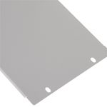 Panel ciego de 4U para armario rack 19" Tapa blanca - WT04400 - 02