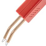 100 unidades grapas soldadura para plástico 0.6mm esquina exterior para pistola caliente reparación piezas de plástico y parachoques - YD12300 - 02