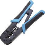 Herramienta crimpadora cortadora peladora para RJ45 RJ12 RJ11 RJ9 8P8C 6P6C 6P4C 4P4C - HT00200 - 03