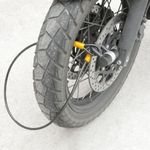 Candado de seguridad y cable de acero con protección exterior 8x1000mm - OK01000 - 04