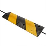 Pasacables de suelo para protección de cables eléctricos 1 vía 99x30 cm y reductor de velocidad - BT03300 - 05
