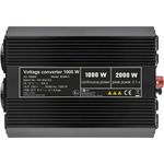 Inversor eléctrico onda modificada 12 VDC a 220 VAC de 1000W y USB - YD03400 - 05
